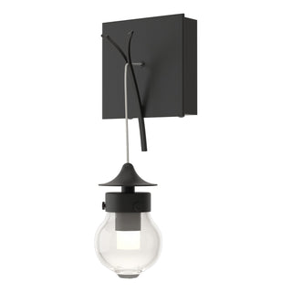 Hubbardton Forge - 203325-SKT-10-ZM0565 - Kiwi Sconce - Kiwi - Black
