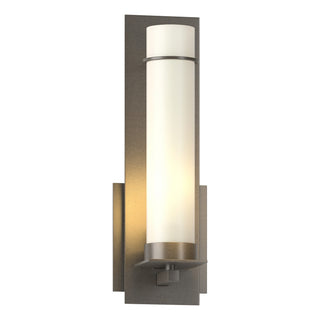 Hubbardton Forge - 204260-SKT-07-GG0186 - New Town Sconce - New Town - Dark Smoke