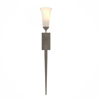 Hubbardton Forge - 204526-SKT-07-GG0068 - Sweeping Taper Sconce - Sweeping Taper - Dark Smoke
