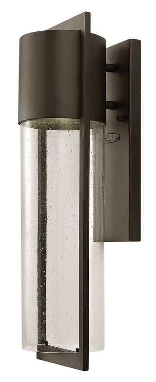 Shelter Medium Wall Mount Lantern in Buckeye Bronze