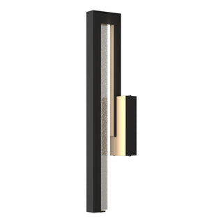 Hubbardton Forge - 302560-LED-80-II0564 - Edge Medium LED Outdoor Sconce - Edge - Coastal Black