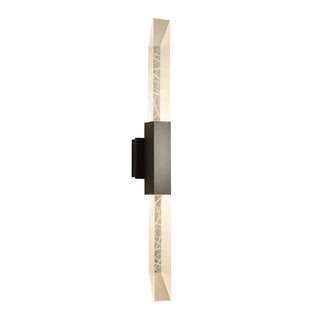 Hubbardton Forge - 302623-SKT-77-ZM0618 - Refraction Large Outdoor Sconce - Refraction - Coastal Dark Smoke