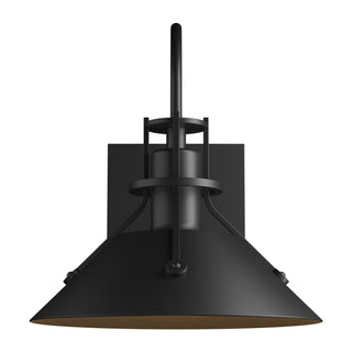 Hubbardton Forge - 302711-SKT-80 - Henry Small Dark Sky Friendly Outdoor Sconce - Henry - Coastal Black