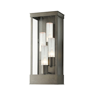 Hubbardton Forge - 304330-SKT-77-II0392 - Portico Large Outdoor Sconce - Portico - Coastal Dark Smoke