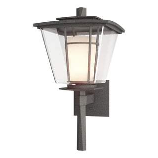 Hubbardton Forge - 304815-SKT-20-ZU0295 - Beacon Hall Outdoor Sconce - Beacon Hall - Coastal Natural Iron