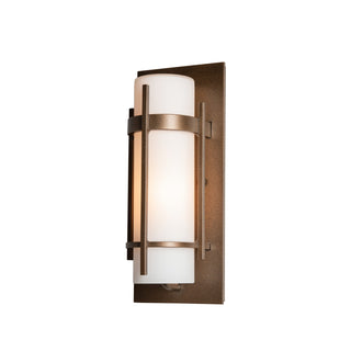 Hubbardton Forge - 305892-SKT-75-GG0066 - Banded Small Outdoor Sconce - Banded - Coastal Bronze