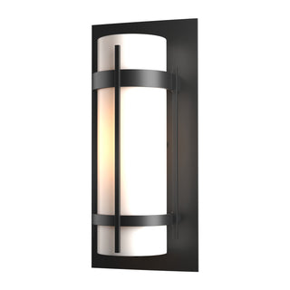 Hubbardton Forge - 305893-SKT-80-GG0034 - Banded Outdoor Sconce - Banded - Coastal Black