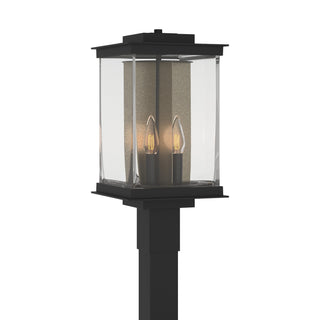 Hubbardton Forge - 344840-SKT-80-83-ZM0703 - Kingston Outdoor Post Light - Kingston - Coastal Black