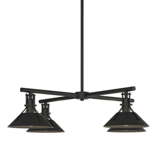 Hubbardton Forge - 364210-SKT-MULT-80 - Henry Outdoor 4-Light Pendant - Henry - Coastal Black