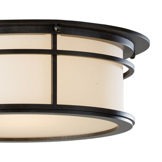 Hubbardton Forge - 365650-SKT-77-GG0218 - Province Outdoor Flush Mount - Province - Coastal Dark Smoke