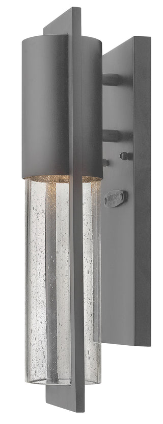 Shelter Medium Wall Mount Lantern in Hematite
