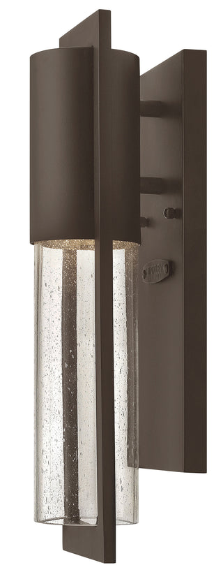 Shelter Medium Wall Mount Lantern in Buckeye Bronze