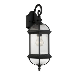 Kensington One Light Wall Mount in Textured Black