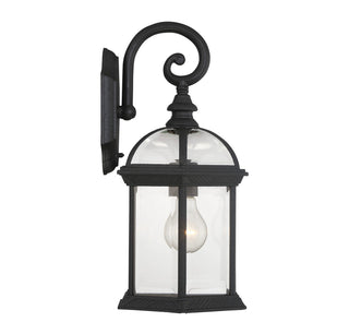 Kensington One Light Wall Mount in Textured Black