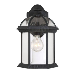 Kensington One Light Wall Mount in Textured Black
