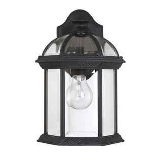 Kensington One Light Wall Mount in Textured Black