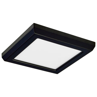 LED Flush Mount in Black
