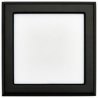 LED Flush Mount in Black