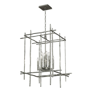 Hubbardton Forge - 101317-SKT-85 - Tura 8-Light Large Chandelier - Tura - Sterling
