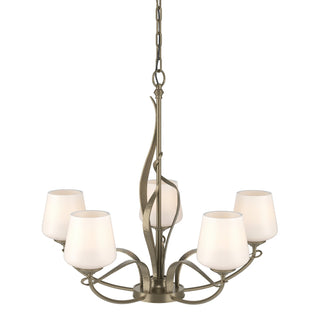 Hubbardton Forge - 103040-SKT-84-GG0236 - Flora 5 Arm Chandelier - Flora - Soft Gold