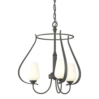 Hubbardton Forge - 103047-SKT-20-GG0303 - Flora 3 Arm Chandelier - Flora - Natural Iron