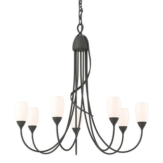 Hubbardton Forge - 103049-SKT-20-GG0444 - Flora 7 Arm Chandelier - Flora - Natural Iron