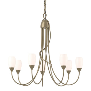 Hubbardton Forge - 103049-SKT-84-GG0444 - Flora 7 Arm Chandelier - Flora - Soft Gold