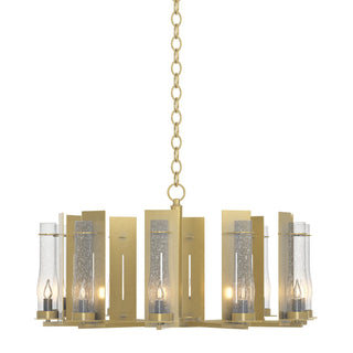 Hubbardton Forge - 103290-SKT-86-II0184 - New Town 10 Arm Chandelier - New Town - Modern Brass