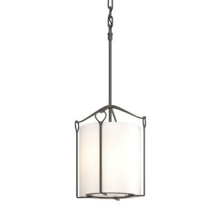 Hubbardton Forge - 104060-SKT-07-GG0137 - Bow Tall Mini Pendant - Bow - Dark Smoke