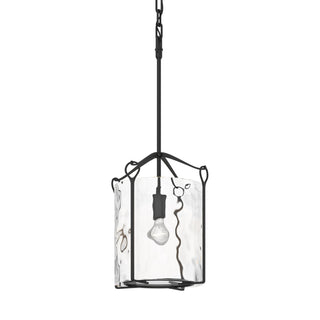 Hubbardton Forge - 104060-SKT-10-LL0137 - Bow Tall Mini Pendant - Bow - Black