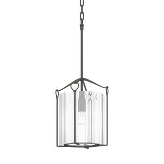 Hubbardton Forge - 104060-SKT-20-ZM0137 - Bow Tall Mini Pendant - Bow - Natural Iron