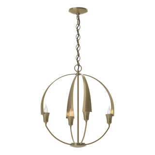 Hubbardton Forge - 104201-SKT-86 - Cirque Small Chandelier - Cirque - Modern Brass