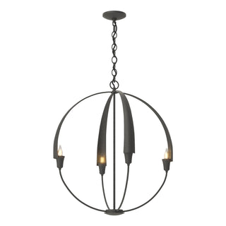 Hubbardton Forge - 104203-SKT-20 - Cirque Large Chandelier - Cirque - Natural Iron