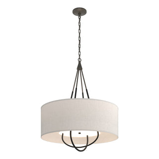 Hubbardton Forge - 104230-SKT-07-10-SE2811 - Loop Pendant - Loop - Dark Smoke