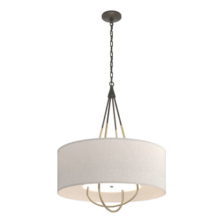 Hubbardton Forge - 104230-SKT-07-86-SE2811 - Loop Pendant - Loop - Dark Smoke