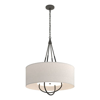 Hubbardton Forge - 104230-SKT-20-10-SE2811 - Loop Pendant - Loop - Natural Iron
