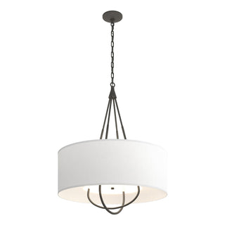 Hubbardton Forge - 104230-SKT-20-20-SF2811 - Loop Pendant - Loop - Natural Iron