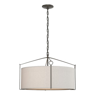Hubbardton Forge - 104250-SKT-07-SE2290 - Bow Pendant - Bow - Dark Smoke