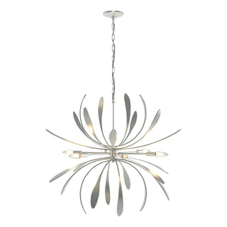 Hubbardton Forge - 104350-SKT-82 - Dahlia Chandelier - Dahlia - Vintage Platinum