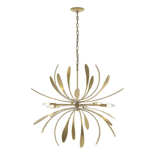 Hubbardton Forge - 104350-SKT-86 - Dahlia Chandelier - Dahlia - Modern Brass