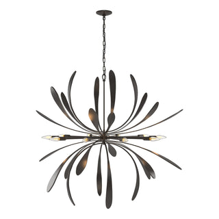 Hubbardton Forge - 104355-SKT-14 - Dahlia Large Chandelier - Dahlia - Oil Rubbed Bronze