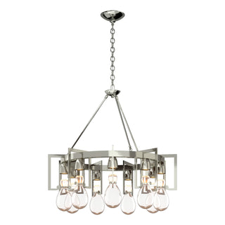 Hubbardton Forge - 104360-SKT-85-ZM0572 - Apothecary Circular Chandelier - Apothecary - Sterling