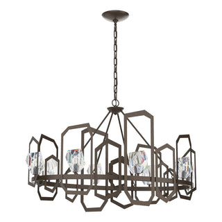 Hubbardton Forge - 105020-SKT-05-CR - Gatsby Chandelier - Gatsby - Bronze