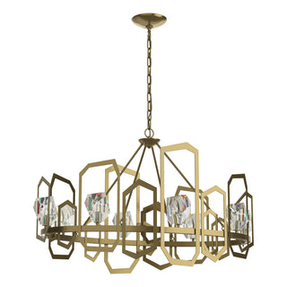 Hubbardton Forge - 105020-SKT-86-CR - Gatsby Chandelier - Gatsby - Modern Brass
