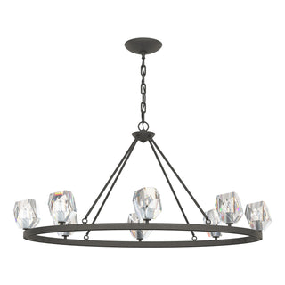 Hubbardton Forge - 105021-SKT-20-CR - Gatsby 8-Light Chandelier - Gatsby - Natural Iron