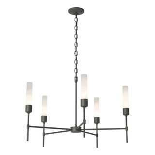 Hubbardton Forge - 105045-SKT-20-FD0611 - Vela 5 Arm Chandelier - Vela - Natural Iron