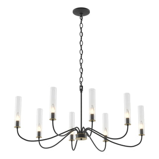 Hubbardton Forge - 105050-SKT-10-BR-ZM0611 - Grace 8-Arm Chandelier - Grace - Black
