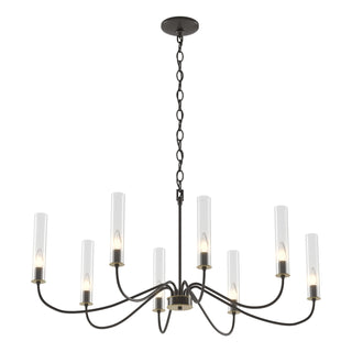 Hubbardton Forge - 105050-SKT-14-BR-ZM0611 - Grace 8-Arm Chandelier - Grace - Oil Rubbed Bronze