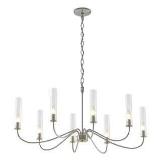 Hubbardton Forge - 105050-SKT-85-BR-ZM0611 - Grace 8-Arm Chandelier - Grace - Sterling