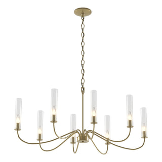 Hubbardton Forge - 105050-SKT-86-BR-ZM0611 - Grace 8-Arm Chandelier - Grace - Modern Brass